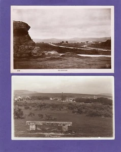 2 Yelverton Nr Tavistock RP pcs used 1914 & 27 AC816 - Picture 1 of 2