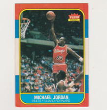 1986-87 - Fleer - Michael Jordan - ROOKIE CARD!!!