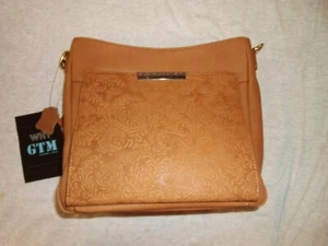 Cartera de transporte oculta cruzada tostada (cm) - Imagen 1 de 3