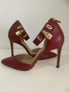 Zapatos-Mujer-Nuevos-Rojos-Tacón Alto-Stiletto-Michael Kors- Talla 7 M. - Imagen 1 de 7