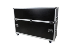 OSP ATA Flight Road Case with Wheels fits (2) 70" LED TV Screens - Picture 1 of 9