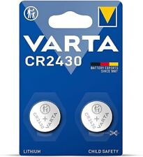Pile CR2430 Varta lot de 2 piles bouton lithium 3V Télécommandes, Balances Neuf