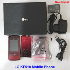 100% Oryginalny LG KF510 GSM 3.15 MP GPRS EDGE Bluetooth odblokowanie telefonu komórkowego Czerwony