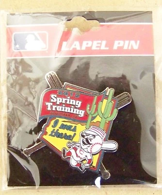 2015 Cincinnati Reds Spring Training I Was There lapel pin Cactus League - Image 1 of 2