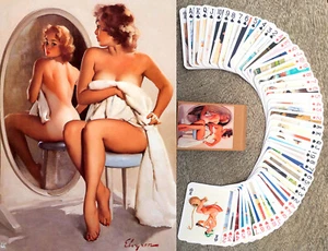 Playing Cards ~ PIN-UP LADIES Vintage Women in Pin Up Style Outfits 035 - Picture 1 of 5