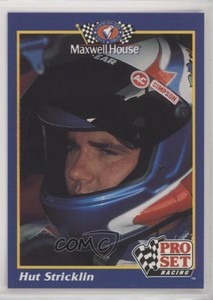 1992 Pro Set Maxwell House Racing Hut Stricklin Hut Stricklan #21