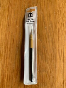 Brand New NAIL MAGIC SABLE Nail Brush - Placement & Shaping of Acrylics - Picture 1 of 2