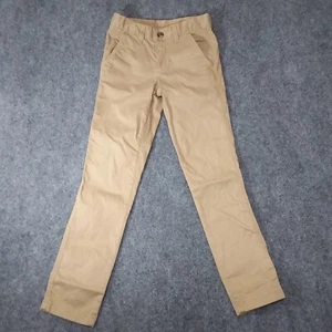 Arizona Jean Company Khaki Pants Boys Size 10 Regular Adjustable Waistband - Picture 1 of 12