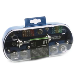 30 teilig H7 Lampenbox KFZ Glühlampen Sicherungen Set PKW Ersatzlampen Autolampe - Bild 1 von 4