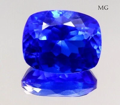 AAA Unheated Natural Ceylon Blue Spinel Emerald Cut Loose Gemstone 14x10 MM - Image 1 of 4