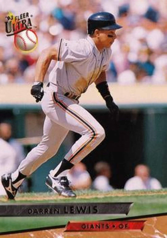 #134 Darren Lewis - San Francisco Giants - 1993 Ultra Baseball - Image 1 of 1