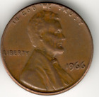 USA - 1966P - Lincoln Memorial Cent - #7515