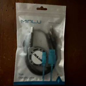 4 in 1 Multi USB Cable with Type-C Charging Cord for Tablets/iPad/Phones - Picture 1 of 5