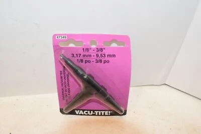 Dorman Vacu-tite! Camiseta de vacío universal 47349 1/8" a 3/8" - B24-27 Foto 1 de 2