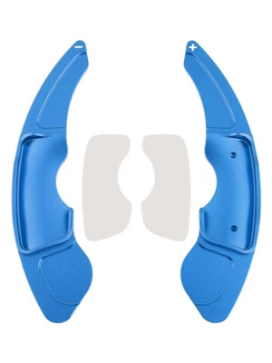 Steering Wheel Paddle Shifter Extensions For Lexus IS RC RCF NX Aluminium Blue F Foto 1 de 4