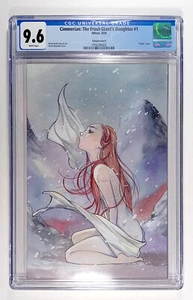 Cimmerian Frost Giant's Daughter #1G CGC 9.6 1:10 Retailer Incentive Virgin VAR - Picture 1 of 2