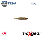 4x MAXGEAR ENGINE GLOW PLUGS 66-0001 A FOR MERCEDES-BENZ SALOON,KOMBI,G-CLASS,T1