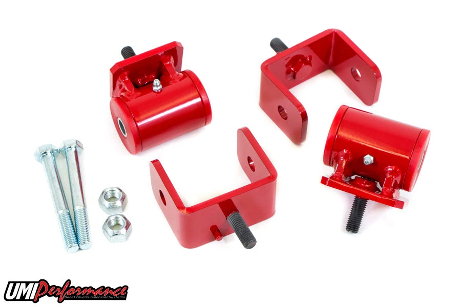 Kit de poliuretano de montaje de motor Cadillac CTS-V 2004-2007 en rojo *2600 Foto 1 de 1