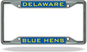 Delaware BLUE HENS License Plate Frame - Picture 1 of 1