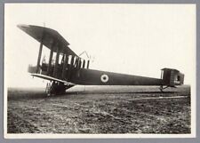 HANDLEY PAGE TYPE O O/400 F5412 VINTAGE PHOTO RFC ROYAL FLYING CORPS WW1 BOMBER