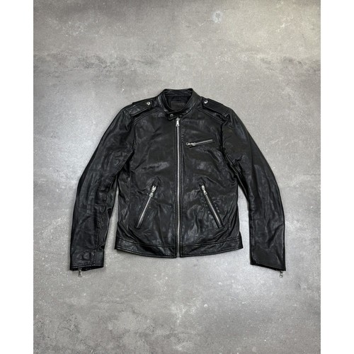 Prada giacca pelle lusso street wear anni 00 90 archivio