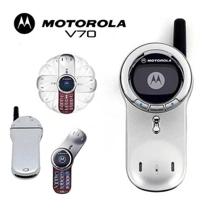 Telefono Cellulare Motorola V70 Gsm Rosso Monocromo Dual Band Usato_ - Imagen 1 de 4