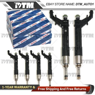 Inyectores de combustible Bosch 6 piezas para Audi RS4 RS5 B9 Porsche Cayenne Macan GTS 2.9 TFSI Foto 1 de 4