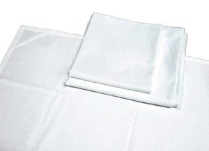Toallas de plato saco de harina blanca, tamaño 33 pulgadas por 38 pulgadas, paquete de 2 - Imagen 1 de 2