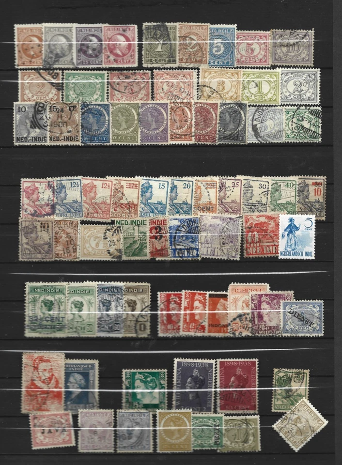 69 TIMBRES INDES NEERLANDAISES - Photo 1/1