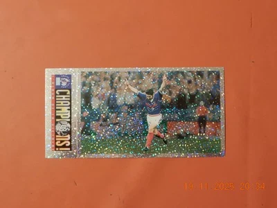 IMAGE PANINI CHAMPIONS 98  ALBUM DE LA VICTOIRE  FOOT FRANCE 1998 BRILLANTE N°17 - Photo 1/2