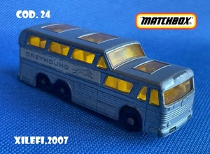 matchbox bus coach greyhound gricio #66 made england by lesney 1967 diecast 1:64 - Foto 1 di 8
