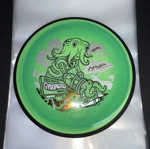 New! MVP Discs Neutron Detour | 2023 GyroPalooza James Conrad 174g Swirly Green - Picture 1 of 5