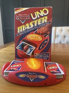 Uno Master Disney Pixar Cars Electronic Card Game Mattel 2007 - Picture 1 of 2