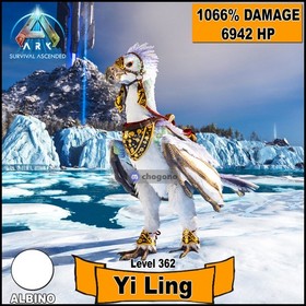 Ark Survival Ascended PC/PS5/XBOX PVE💎 TOP STATS YI LING Level 362 Solid Color