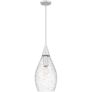 Quoizel PCSPC1810C OPEN BOX Spruce Pendant Polished Chrome - Picture 1 of 8