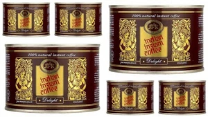 6 x JFK Indian Instant Coffee Dose 6 x 90g / 3,18oz - Bild 1 von 3