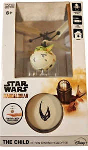 Star Wars Mandalorian Baby Yoda Infrared RC Flying Helicopter Ball (T15) - Picture 1 of 2
