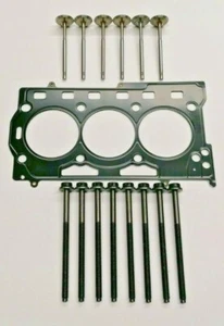 HEAD GASKET BOLTS SIX INLET VALVES POLO FABIA IBIZA ROOMSTER PRAKTIK 1.2 12V - Picture 1 of 5