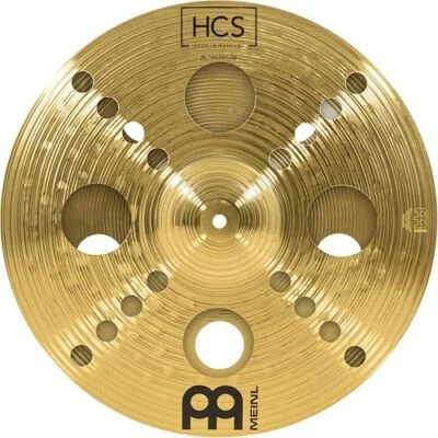 Meinl 16 Trash Stack Cymbal Pair with Holes - HCS Traditional Finish Brass for - Image 1 of 4