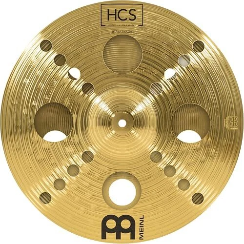 Meinl 16 Trash Stack Cymbal Pair with Holes - HCS Traditional Finish Brass for - Image 1 of 4