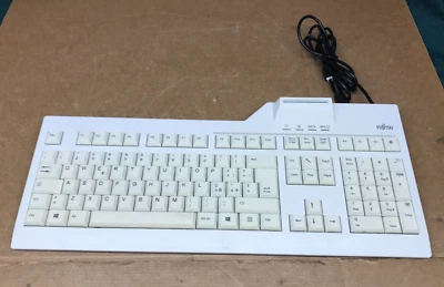 Fujitsu KB.SCR eSIG I Wired USB Keyboard S26381-K529-V185 - Image 1 of 4