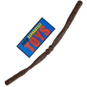 Vintage Warriors of Virtue Lai BO Stock Stab Original Braun Waffe Zubehörteil - Bild 1 von 7