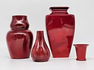 Bernard Moore Flambe Vases - Picture 1 of 22