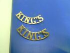 Shoulder title badges: KING'S (Liverpool) Regiment (Hes lugs)