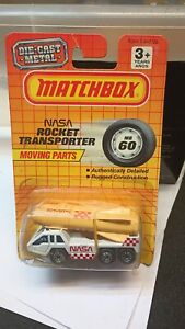Vintage 1992 Matchbox (Ver, Checker ) NASA ROCKET TRANSPORTER MOC