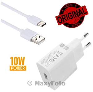 XIAOMI CARICABATTERIE ORIGINALE CASA MDY-09-EW 10W CON CAVO TYPE-C WHITE 78A967A - Foto 1 di 6