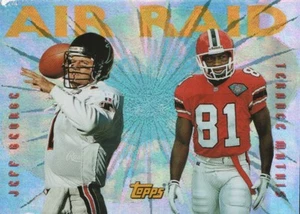 1995 Topps Air Raid #AR3 - Terance Mathis / Jeff George Atlanta Falcons 95-570 - Bild 1 von 2
