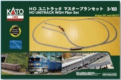 Kato HO UNITRACK WGH Plan Set 3-103 Railway tracks Model Railway 2004 Hobby - Image 1 of 1
