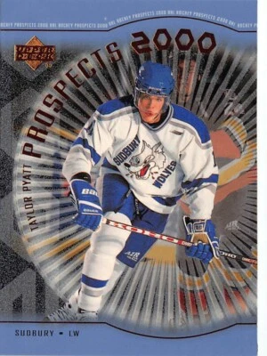 1999-00 Upper Deck #319 Taylor Pyatt PRO - Image 1 of 2