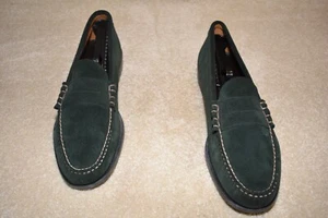 GORGEOUS J. CREW NUBUCK / SUEDE DRIVER LOAFERS 13 M $325 - Picture 1 of 7